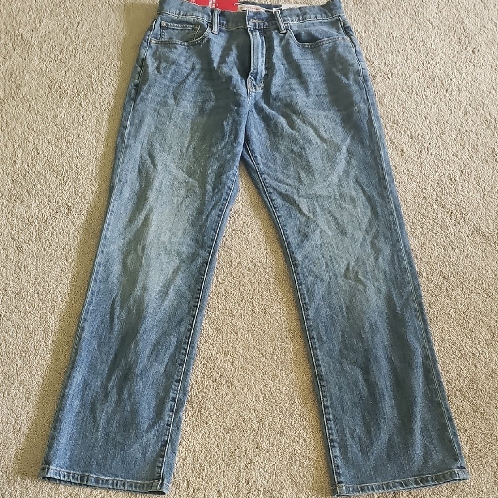 Lucky Brand Men's Straight Blue Jeans